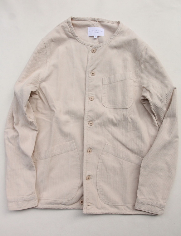 KESTIN HARE Neist Overshirt Cord WINTER WHITE