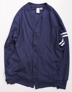 LA Blanks ”Pique Cardigan Lined NAVY”240410