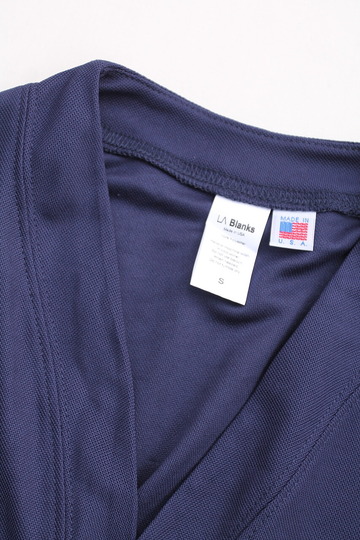 LA Blanks ”Pique Cardigan Lined NAVY”240410 (2)