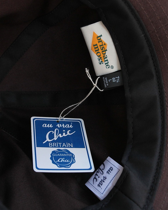 Au Vrai Chic BRITAIN ”BRIT A II Dome Hat BROWN”250907 (3)