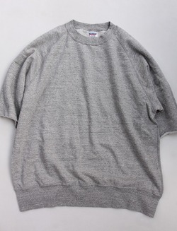 DOUBLE WORKS ”Cut Off Sleeve SW Shirt HEATHER GRAY”240518