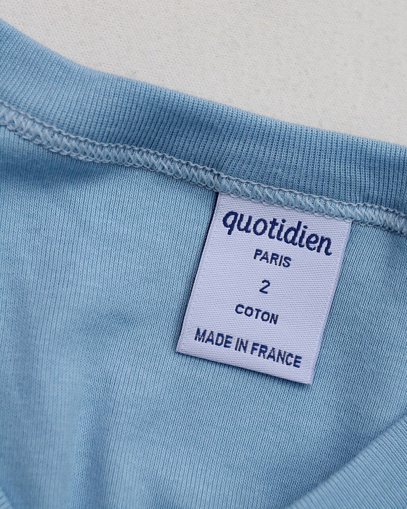 Quotidien ”Smooth Button Cardigan SKY BLUE”250131 (5)