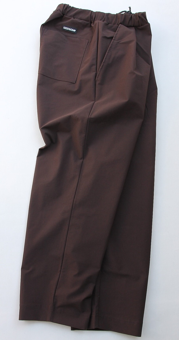 COOCHUCAMP ”Happy 4Way Durable Wide Pants BROWN”240827 (6)
