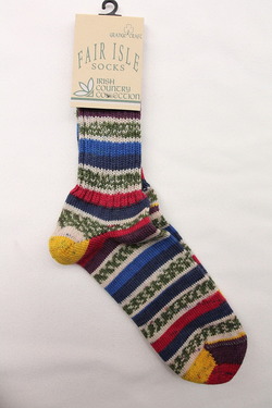 GRANGE CRAFT Fair Isle Socks No 4 (3)