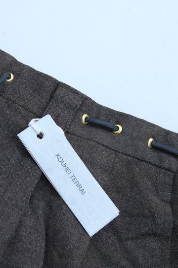 KOUHEI TERAI ”Remake Cord Wool Pants BROWN”231016 (2)
