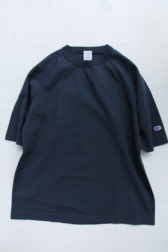 Champion ”Raglan Half Sleeve Tee NAVY” 230307 (2)