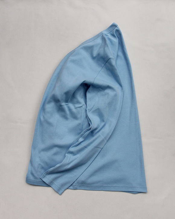 Quotidien ”Smooth Button Cardigan SKY BLUE”250131 (4)