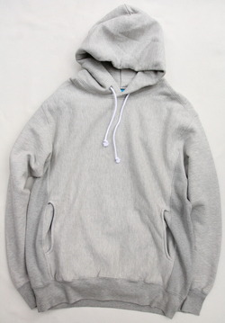 Goodon Heavy PO Hood Sweat HEATHER GRAY (2)