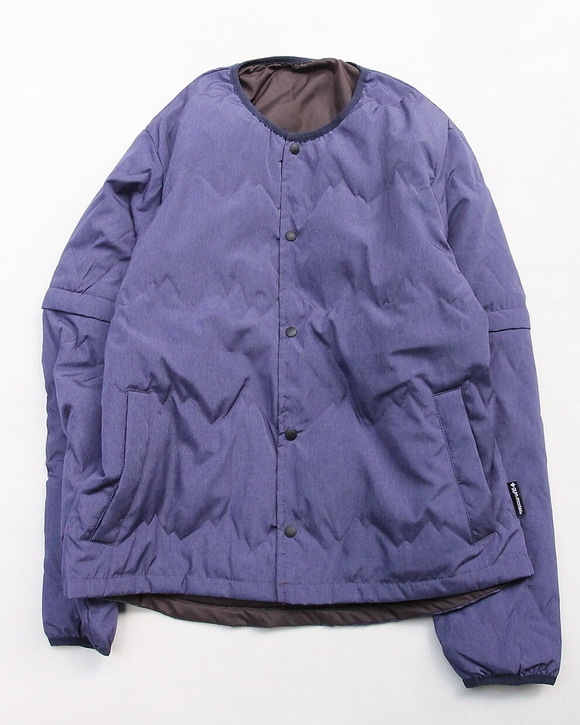 GYMMASTER ”RV Mountain Quilt NCL Jacket NAVY BROWN”251028 (12)