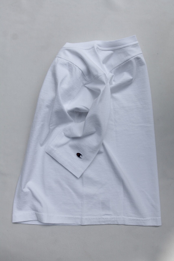 CHAMPION ”T1011 Football Tee WHITE” 230307 (5)
