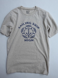 MIXTA Crew Neck Printed OATMEAL