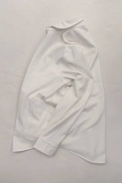 ARBRE ”Flannel Herringbone PO Shirts WHITE”2311294