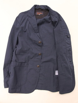 Candidum Seersucker Shirt Jacket NAVY (4)