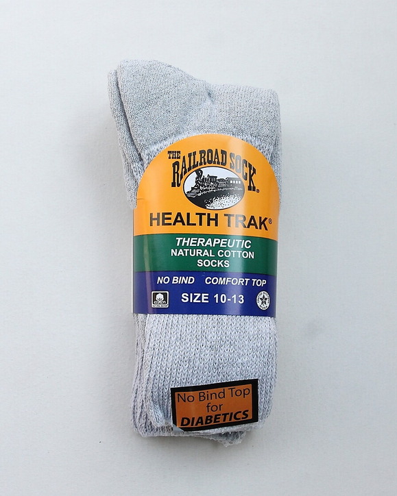 RAILROAD ”Health Trak Socks GRAY”