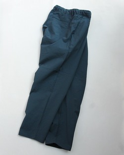 GYMMASTER ”Seersucker Tuck Pants NAVY”250416 (5)