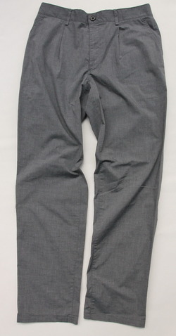 Vincent et Mireille 1 Tuck Pants TC Stretch GRAY (3)