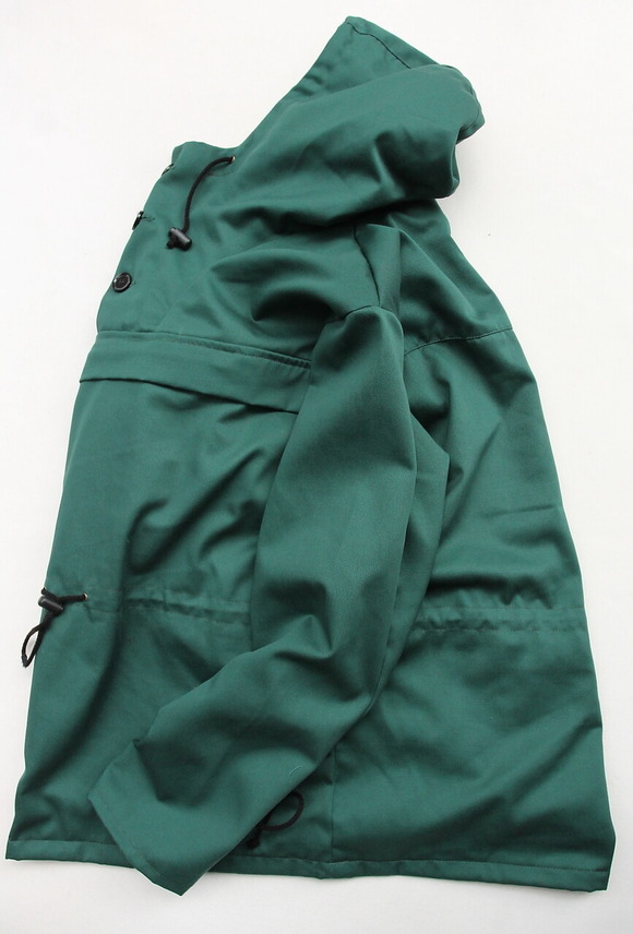 HF & Weavers Hood Jacket HUNTER GREEN (4)