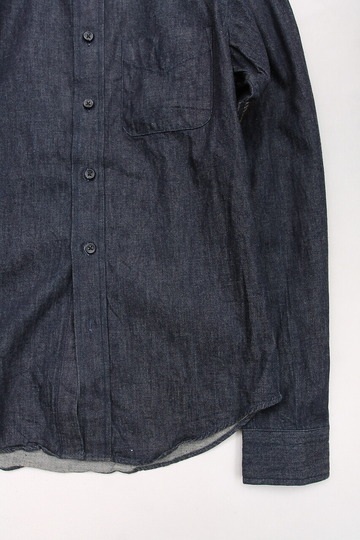Your Uniform ”6oz Denime BD Shirt Elbow Patch INDIGO”