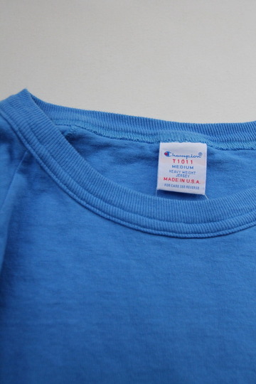 Champion T1011 Raglan Long Sleeve Tee LIGHT BLUE (4)
