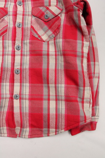 NOUN ”Quilt Nel B PINK Check”231015 (3)