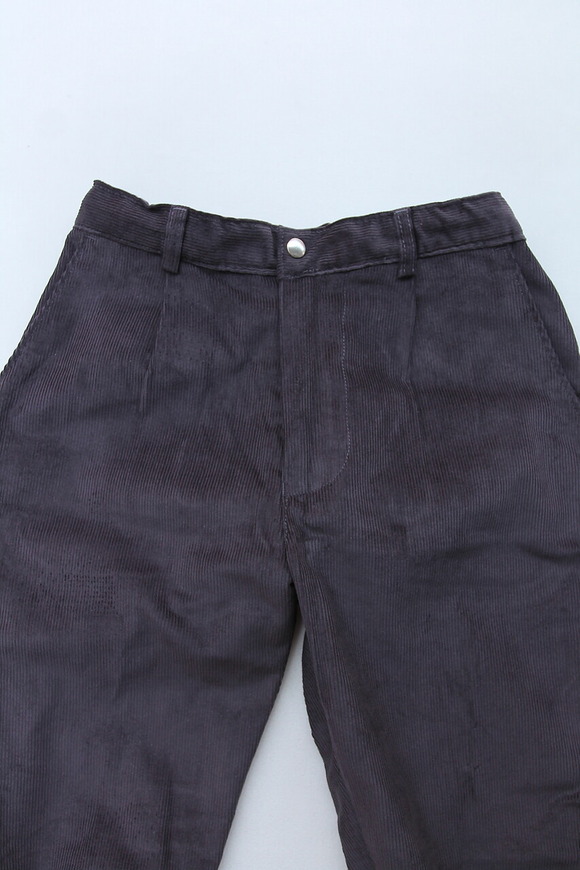 Au Vrai Chic BRITAIN ”Corduroy Work Trousers GRAY 2308093