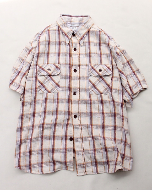 NOUN ”Work Shirt BEIGE Check”250523