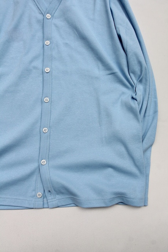 Quotidien ”Smooth Button Cardigan SKY BLUE”250131 (3)