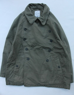 HTS Double Over Coat ARRAS GREEN