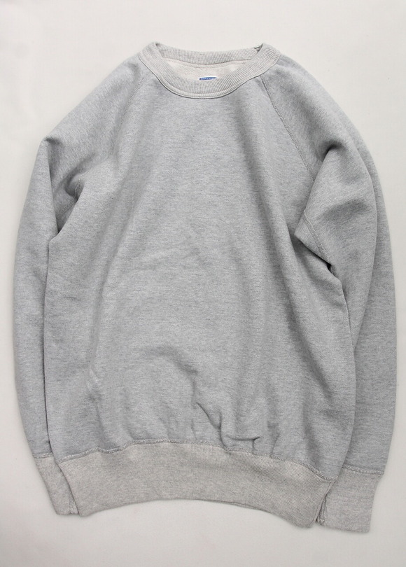 Double Works ”Raglan Sweat Shirt OXFORD” (2)