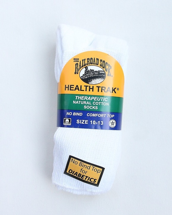 RAILROAD ”Health Trak Socks WHITE”