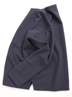 Harriss ”W Face Knit Melton Boatneck PO NAVY” (5)
