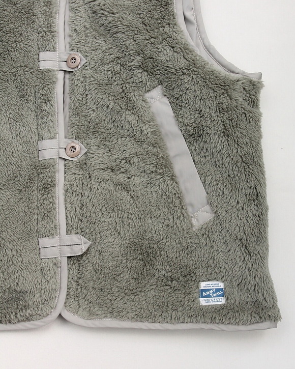 ARMY TWILL ”Pe Weather Reversible Vest GRAY”250919 (7)