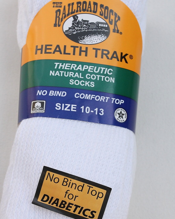 RAILROAD ”Health Trak Socks WHITE” (2)