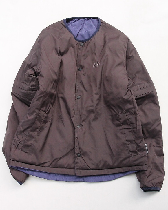 GYMMASTER ”RV Mountain Quilt NCL Jacket NAVY BROWN”251028 (9)