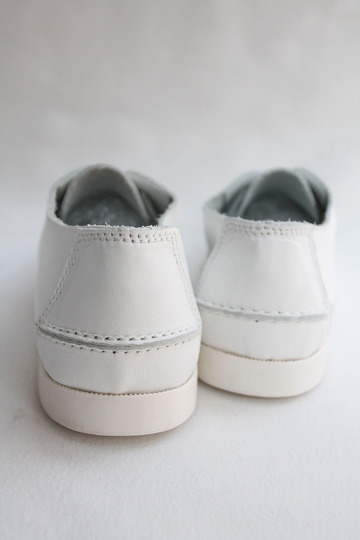 Wandershoes Leather Deck 2 Eye Let WHITE (9)