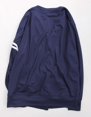 LA Blanks ”Pique Cardigan Lined NAVY”240410 (5)