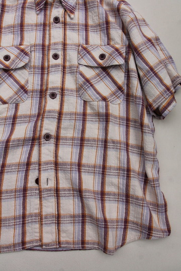 NOUN ”Wok Shirt BEIGE Check” (3)