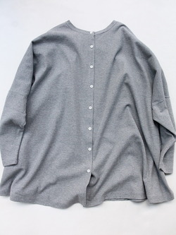 Harriss ”Srab Cotton Jersey Cardigan GRAY”