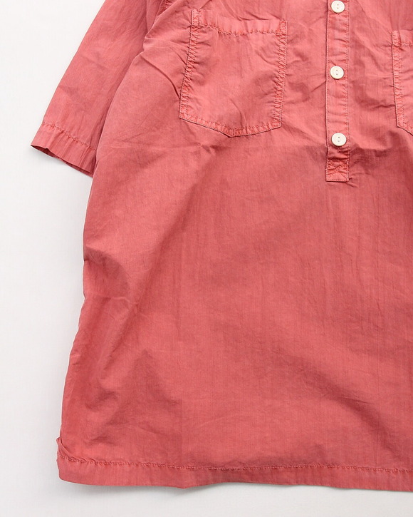 GYMMASTER ”Pigment CN Pullover Shirt SALMON PINK” 260502 (3)