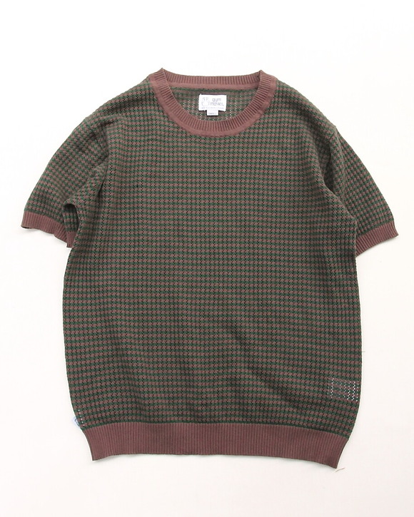 GYMMASTER ”Mesh Knit CN BROWN GREEN” 260502