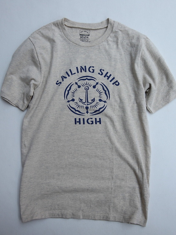 MIXTA Crew Neck Printed  OATMEAL