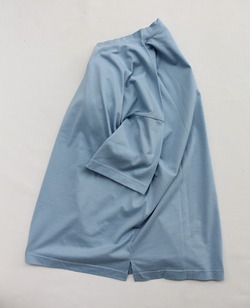 Knitting Factory SS Slit Neck SMOKE TURQUOISE (2)