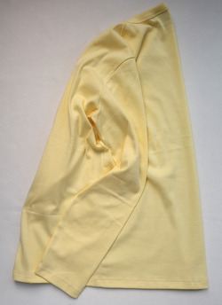 Quotidien 1X1 Rib Vneck Cardigan YELLOW (2)