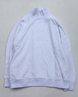 Soglia ”NERDS High Neck Sweat L GRAY”251003
