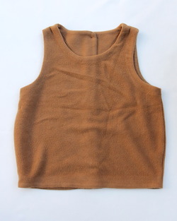 MAXOU ”TW Fleece Vest V TAN”250902