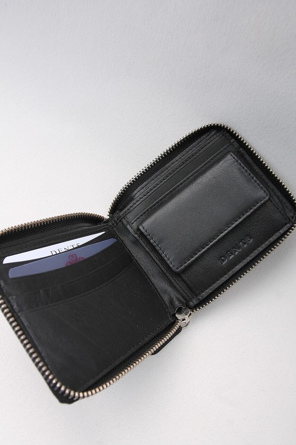 DENTS ”AVON Smooth NAPPA Leather BLACK”2311042