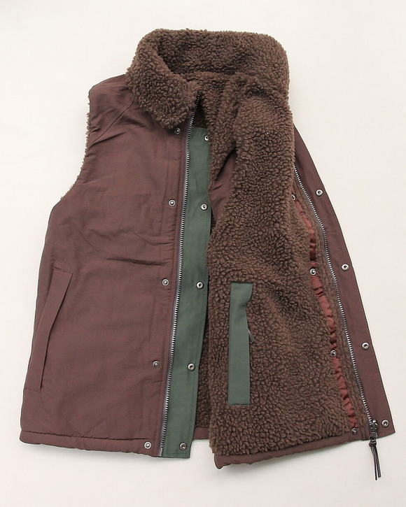 GYMMASTER ”Reversible MT Vest BRIWN”251113 (4)