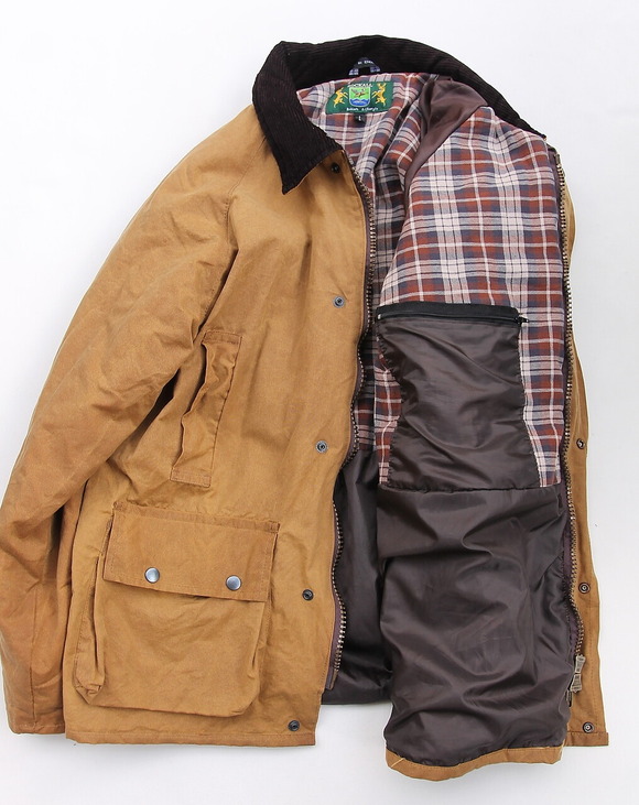 ROCKALL ”Horseman Paded JKT  TAN (4)