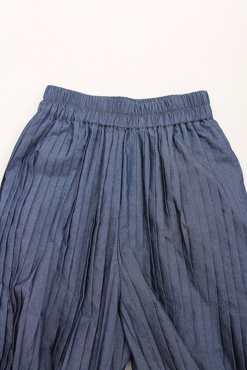 LEBON ”Denim Gathered Wide Pants”240617 (2)
