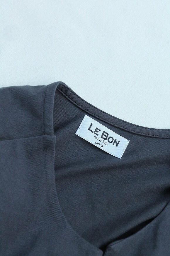 LE BON ”SL Less Loungedress GRAY” (2)